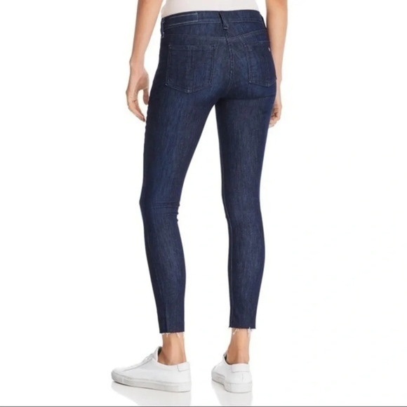 Rag & Bone • Ankle Skinny Raw Hem in Tonal River - Picture 2 of 8